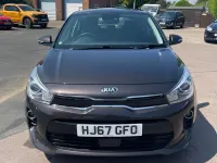 Used Kia Rio 2017 Brown Hatchback