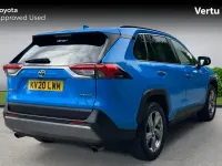 Used Toyota RAV4 197 HP (144 kW) 2020 Cyan splash (metallic paint) SUV