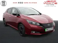 Used Nissan Leaf N-Connecta 160 kW (218 HP) 2022 Red Hatchback