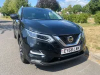 Used Nissan Qashqai Tekna 115 HP (84 kW) 2018 Black SUV