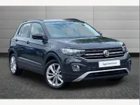 Used VW T-Cross SE 115 HP (84 kW) 2020 Urano grey SUV
