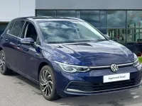 Used VW Golf VII Style 130 HP (95 kW) 2021 Atlantic blue Hatchback