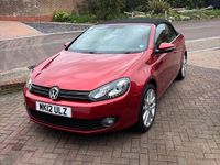 Used VW Golf Cabriolet GT 2012 Red Cabriolet