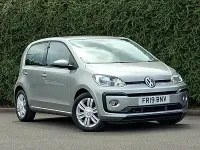 Used VW up! high up! 90 HP (66 kW) 2019 Silver Hatchback