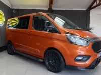 Used Ford Transit Custom Limited 130 HP (95 kW) 2020 Orange Van