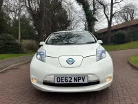 Used Nissan Leaf 80 kW (109 HP) 2013 White Hatchback