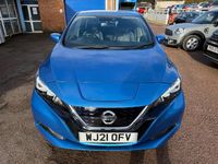 Used Nissan Leaf Tekna 160 kW (218 HP) 2021 Blue Hatchback