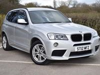 Used BMW X3 M Sport 2012 Silver SUV