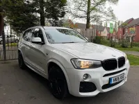 Used BMW X3 M Sport 190 HP (139 kW) 2016 White SUV