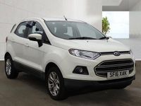 Used Ford Ecosport Zetec 95 HP (69 kW) 2016 White SUV