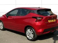 Used Nissan Micra Acenta 101 HP (74 kW) 2020 Red Hatchback