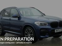 Used BMW X3 M Sport 292 HP (214 kW) 2021 Blue SUV
