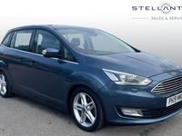 Used Ford Grand C-Max Titanium X 150 HP (110 kW) 2019 Blue MPV