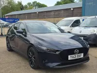 Usado Mazda 3 Inclusive 180 HP (132 kW) 2021 Azul Citadino