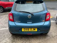 Used Nissan Micra Acenta 80 HP (58 kW) 2016 Blue Hatchback