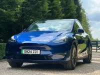 Used Tesla Model Y Long Range AWD 378 kW (514 HP) 2024 Blue SUV