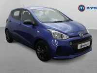 Used Hyundai i10 GO! 67 HP (49 kW) 2018 Blue Hatchback