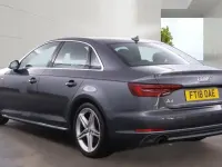 Used Audi A4 S-Line 150 HP (110 kW) 2018 Grey Sedan