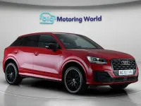 Begagnad Audi Q2 Black Edition 150 HK (110 kW) 2020 Röd SUV