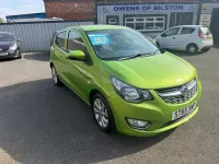 Second-hand Vauxhall Viva 75 CP (55 kW) 2016 Verde Hatchback