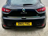 Used Renault Clio Dynamique 90 HP (66 kW) 2015 Black Hatchback
