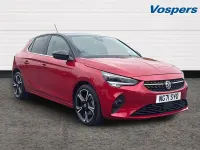 Used Vauxhall Corsa Edition 130 HP (95 kW) 2021 Red Hatchback