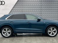 Used Audi Q8 S-Line 286 HP (210 kW) 2019 Blue SUV