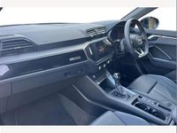 Used Audi Q3 Black Edition 150 HP (110 kW) 2025 Navarra blue SUV