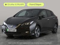 Used Nissan Leaf Tekna 110 kW (150 HP) 2021 Black Hatchback