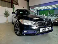 Used BMW 116 Sport Line 114 HP (83 kW) 2018 Black Hatchback