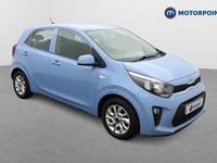 Used Kia Picanto 2017 Blue Hatchback