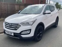 Used Hyundai Santa Fe Premium 2015 White SUV