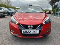 Used Nissan Micra 92 HP (67 kW) 2022 Red Hatchback