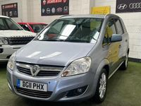 Used Vauxhall Zafira Elite 110 HP (80 kW) 2011 Silver MPV