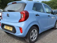 Used Kia Picanto 2018 Blue Hatchback