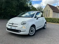 Used Fiat 500 Lounge 69 HP (50 kW) 2017 White Hatchback