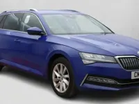 Used Skoda Superb SE Technology 218 HP (160 kW) 2024 Blue Estate