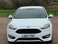 Used Ford Focus ST-Line 2018 White Hatchback