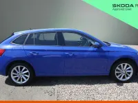 Used Skoda Scala SE L 108 HP (79 kW) 2021 Blue Hatchback