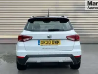 Used Seat Arona XCELLENCE Lux 115 HP (84 kW) 2020 Nevada white magnetic grey SUV