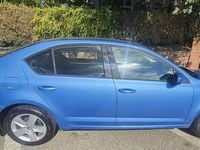 Used Skoda Octavia SE 150 HP (110 kW) 2018 Blue Hatchback