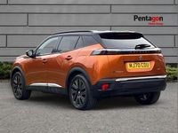 Used Peugeot e-2008 GTi 100 kW (136 HP) 2020 Orange SUV