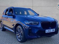 Used BMW X3 M Sport 187 HP (137 kW) 2022 Blue SUV