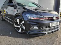 Used VW Polo GTI 200 HP (147 kW) 2018 Black Hatchback