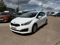 Käytetty Kia Ceed 136 HP (100 kW) 2018 Valkoinen Viistoperä