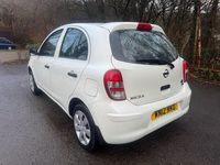 Used Nissan Micra Visia 80 HP (58 kW) 2012 White Hatchback