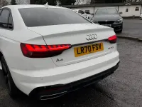Used Audi A4 Black Edition 163 HP (119 kW) 2020 White Sedan
