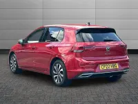 Used VW Golf VIII Active 110 HP (80 kW) 2022 Red Hatchback