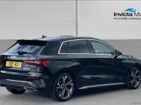 Used Audi A3 S-Line 110 HP (80 kW) 2023 Black Sedan