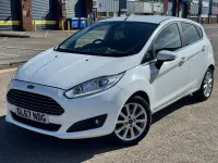 Used Ford Fiesta Titanium 2017 White Hatchback
